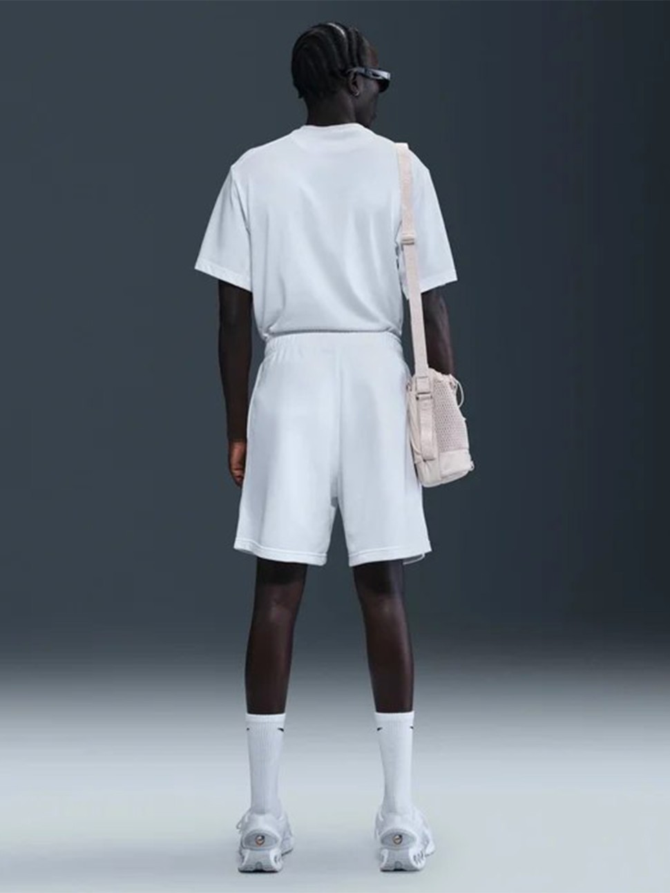 Шорти чоловічі Nike M NSW SW AIR SHORT FT білі HM0178-100 — фото 6