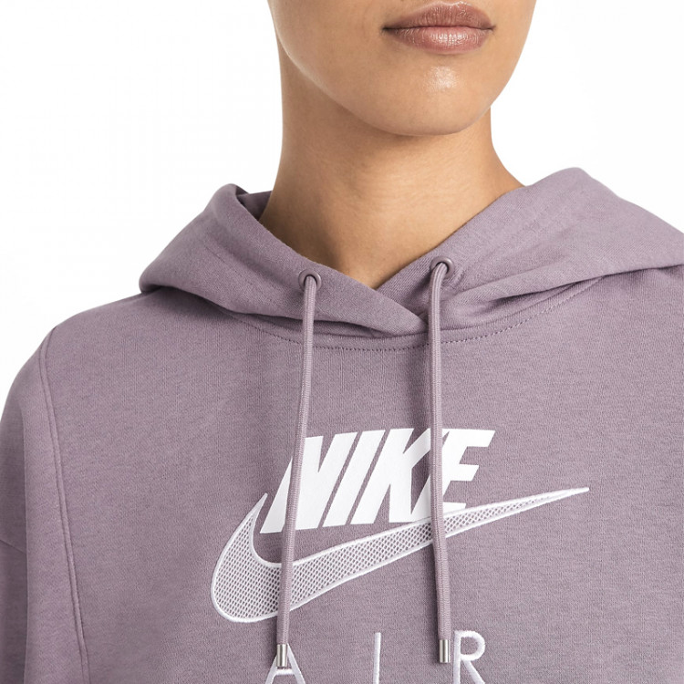 Толстовка женская Nike W Nsw Air Hoodie фиолетовая CZ8620-531 изображение 3