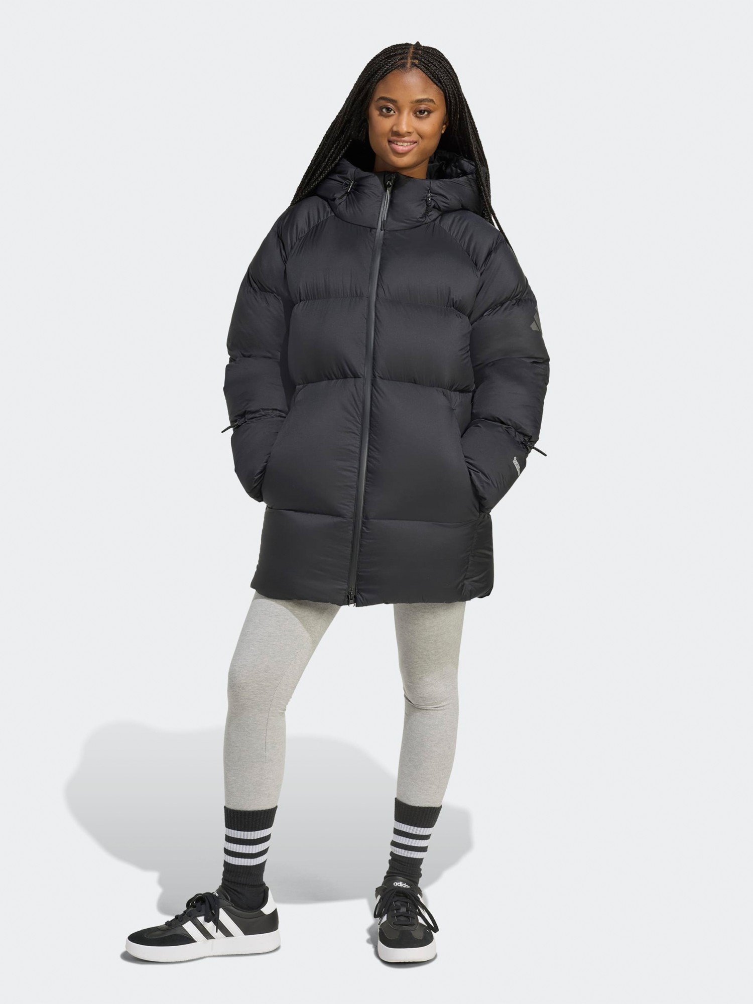 Куртка женская Adidas WMYSHELTER PRK черная JN1998 изображение 2