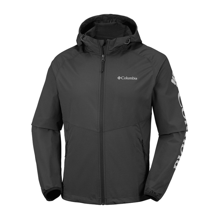 Ветровка мужская Columbia Panther Creek ™ Jacket черная 1840711-011 изображение 1