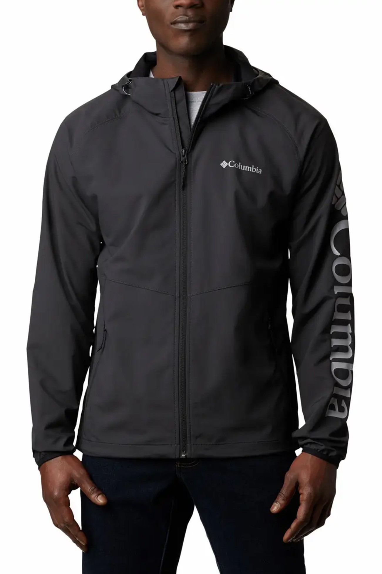 Вітрівка чоловіча Columbia  Panther Creek ™ Jacket  чорна 1840711-011 изображение 2