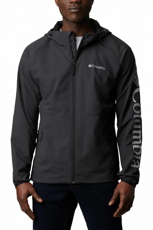 Ветровка мужская Columbia Panther Creek ™ Jacket черная 1840711-011 изображение 2