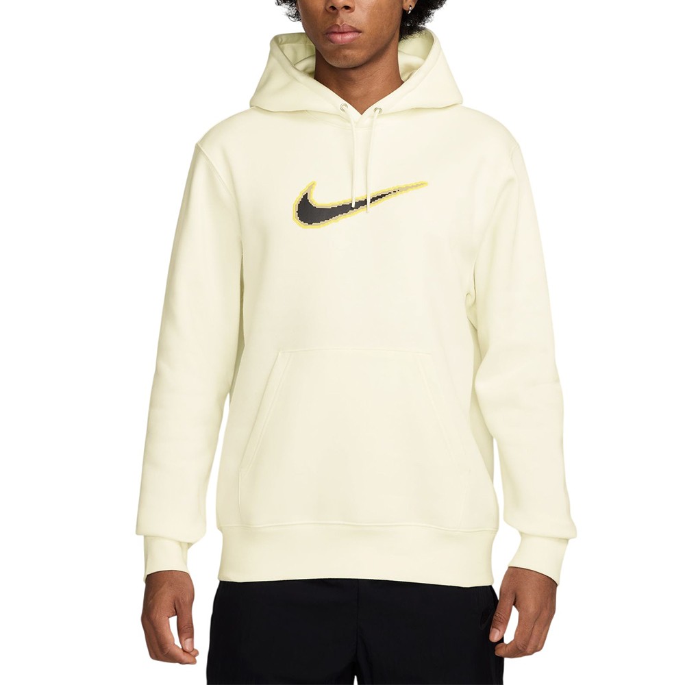 Толстовка мужская Nike M NK CLUB BB HDY NEO VARSITY молочная HV0854-133