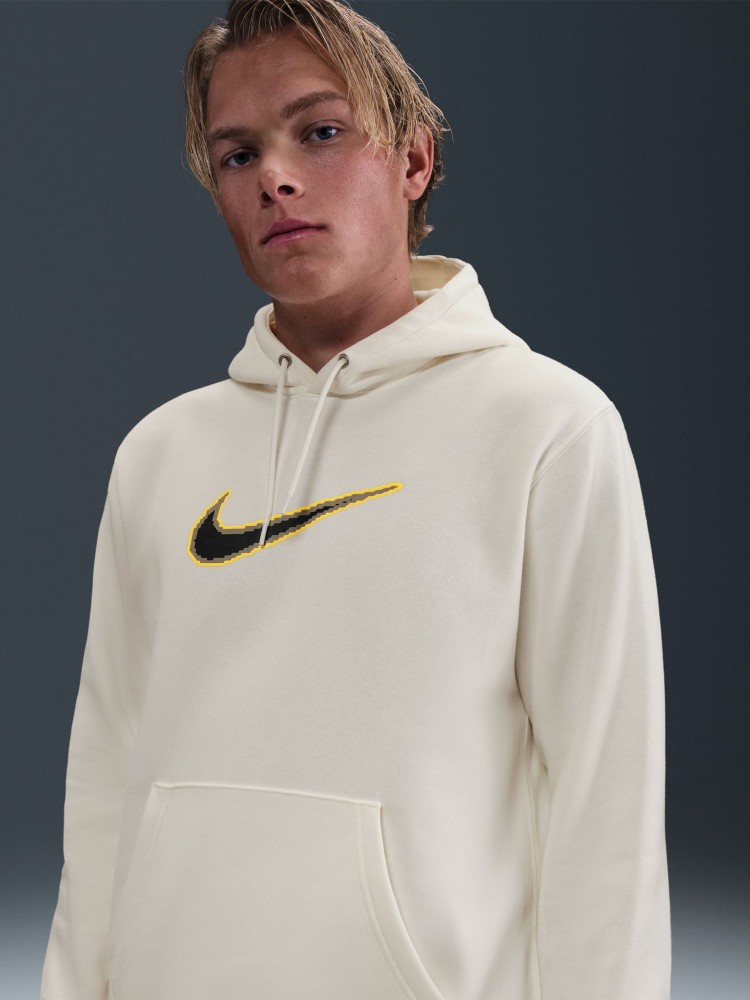 Толстовка чоловіча Nike M NK CLUB BB HDY NEO VARSITY молочна HV0854-133 изображение 5 Толстовка чоловіча Nike M NK CLUB BB HDY NEO VARSITY молочна HV0854-133 изображение 5