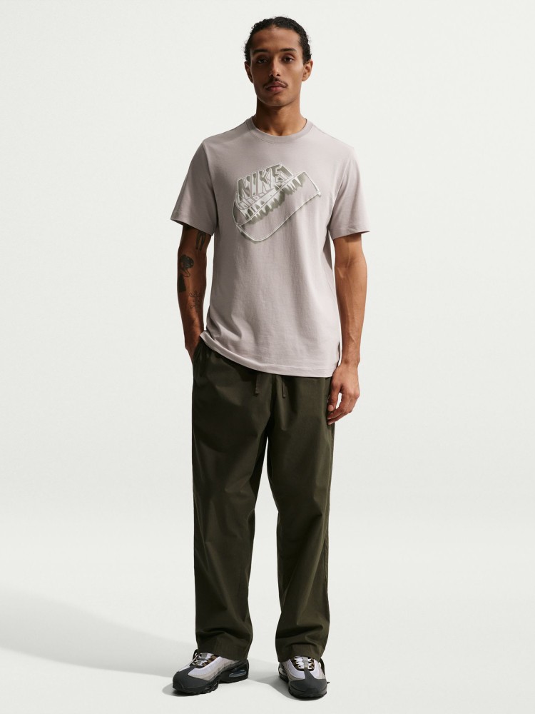 Футболка мужская Nike U NSW TEE STD BLUR FUTURA серая IH1131-009 изображение 2