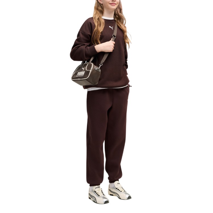 Костюм детский Puma Loungewear Oversized Sweat Suit FL G коричневый 68972733 изображение 1