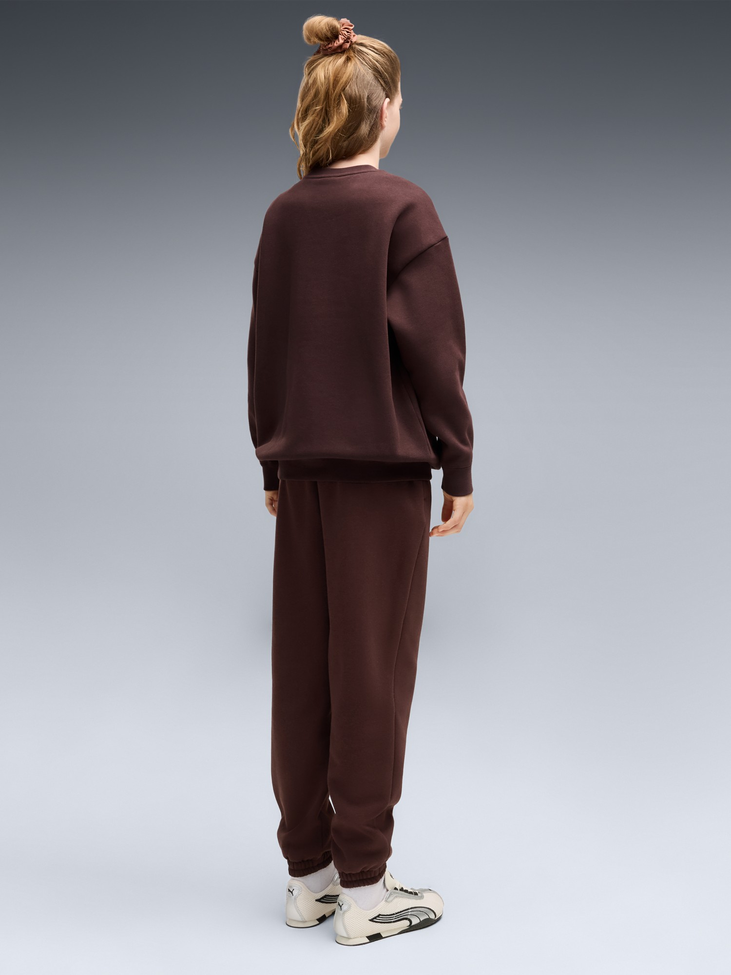 Костюм детский Puma Loungewear Oversized Sweat Suit FL G коричневый 68972733 изображение 3