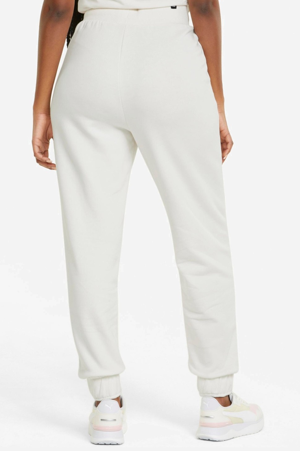 Штани жіночі Puma Ess+ Embroidery Pants бежеві 84709399 — фото 4