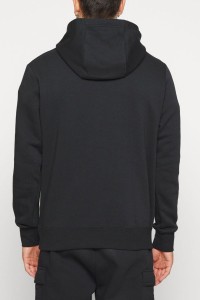 Толстовка чоловіча Nike M Nsw Repeat Sw Flc Po Hood Bb чорна DX2028-010 изображение 3