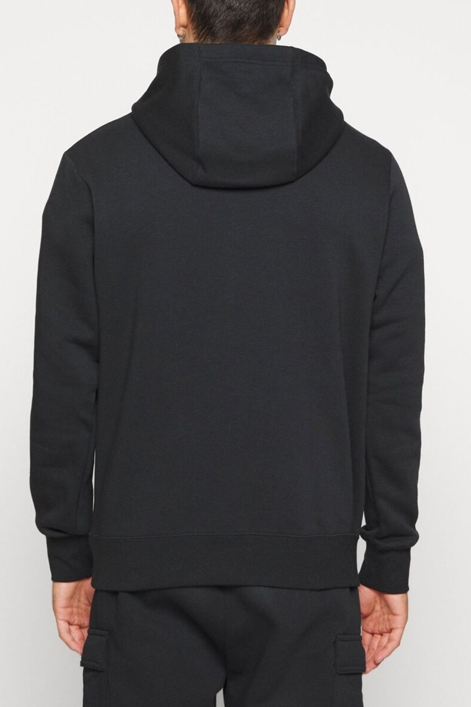 Толстовка чоловіча Nike M Nsw Repeat Sw Flc Po Hood Bb чорна DX2028-010 — фото 3