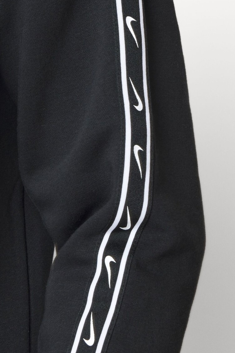 Толстовка чоловіча Nike M Nsw Repeat Sw Flc Po Hood Bb чорна DX2028-010 изображение 4