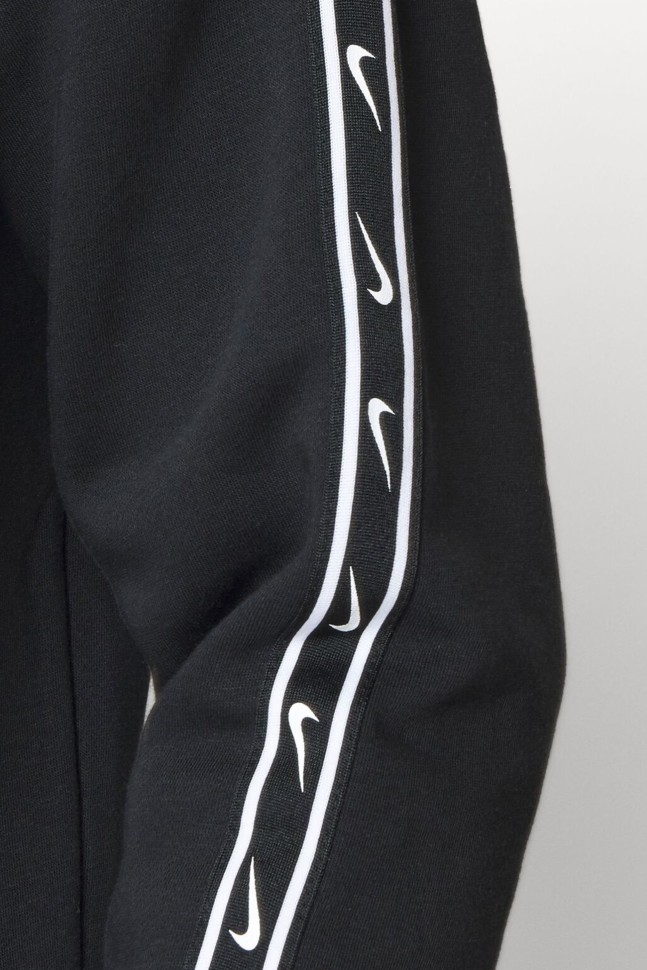 Толстовка чоловіча Nike M Nsw Repeat Sw Flc Po Hood Bb чорна DX2028-010 изображение 4