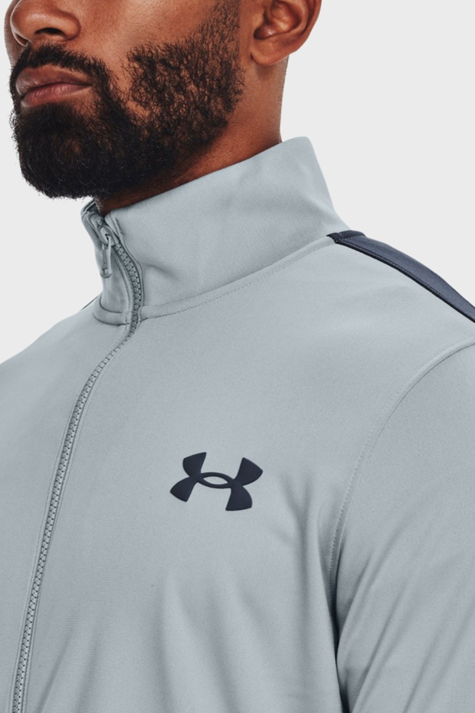 Костюм чоловічий Under Armour UA Knit Track Suit сірий 1357139-465 — фото 4