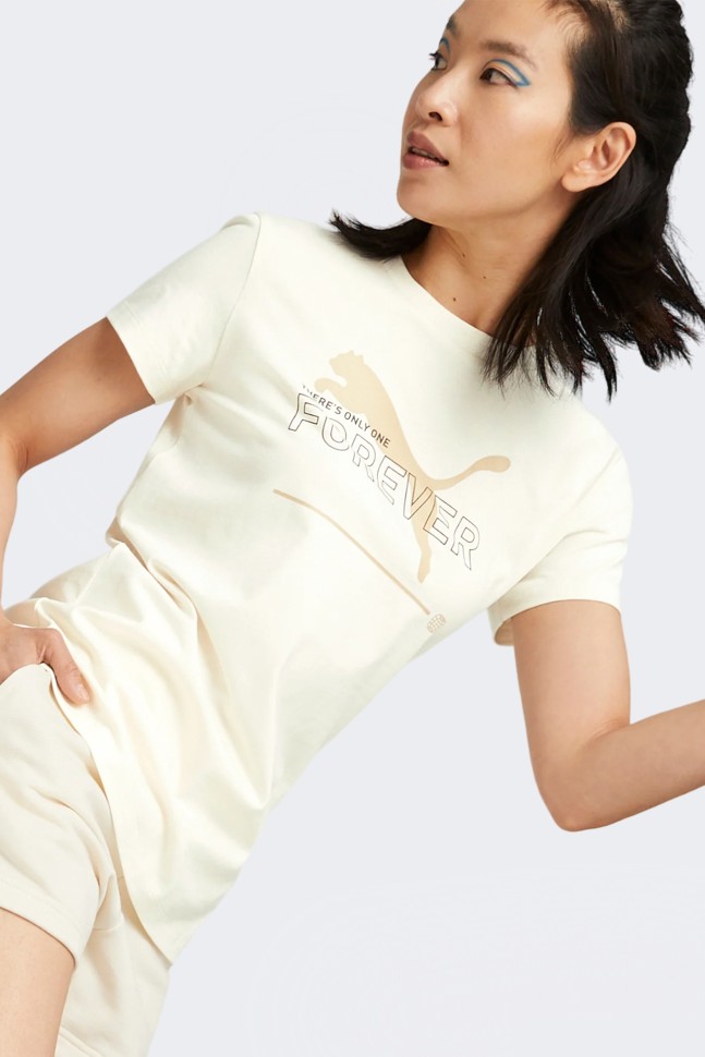 Футболка жіноча Puma ESS BETTER Tee біла 67330199 изображение 2