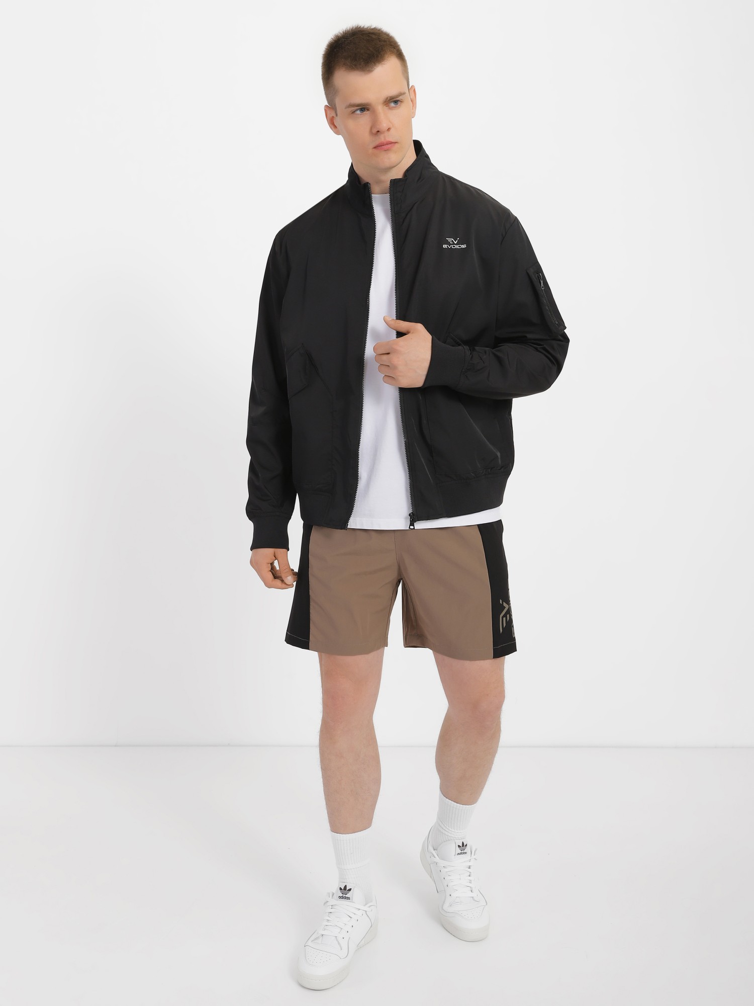 Вітрівка чоловіча Evoids Hanwell чорна 552309-010 изображение 2