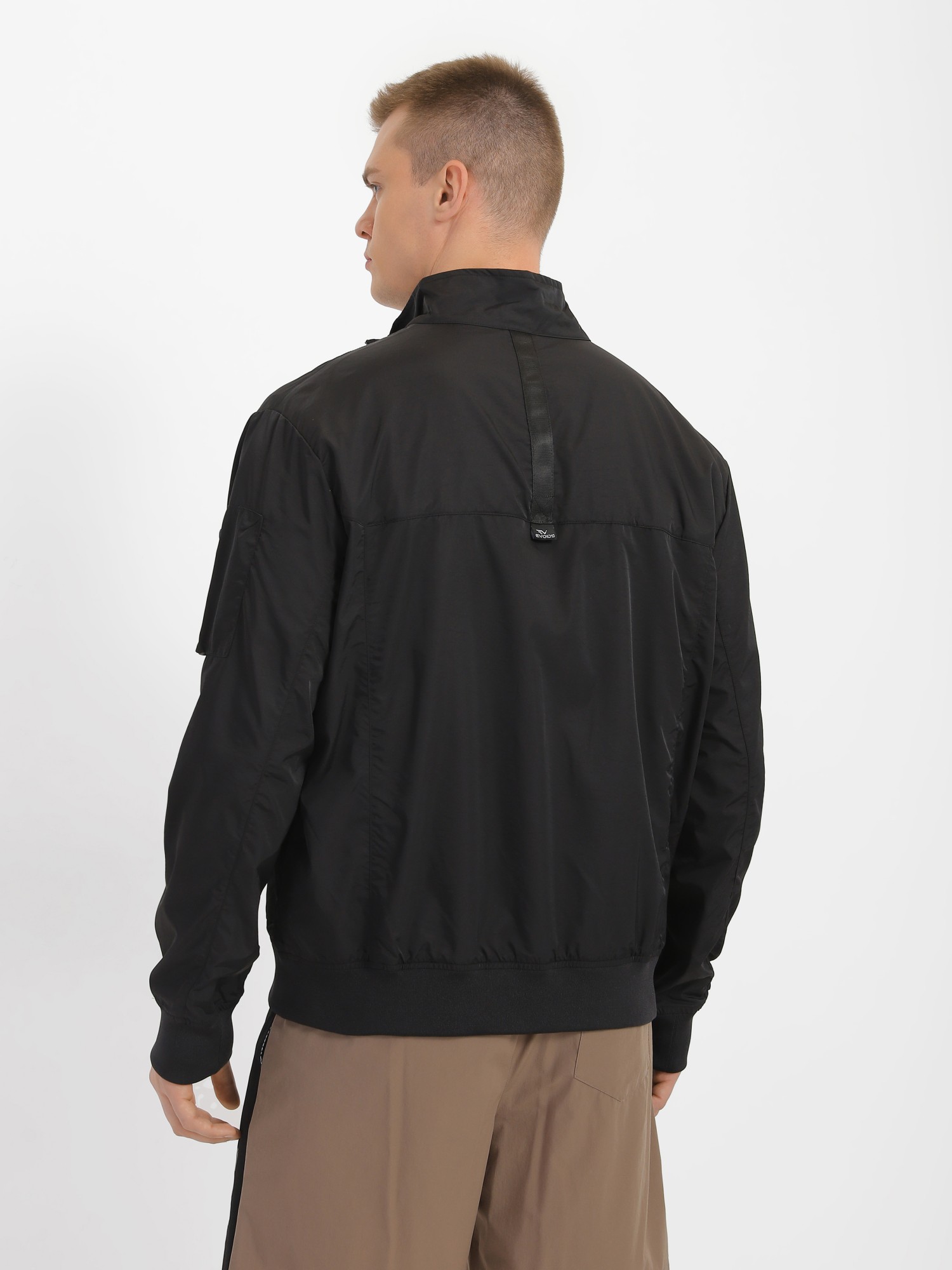 Вітрівка чоловіча Evoids Hanwell чорна 552309-010 изображение 4
