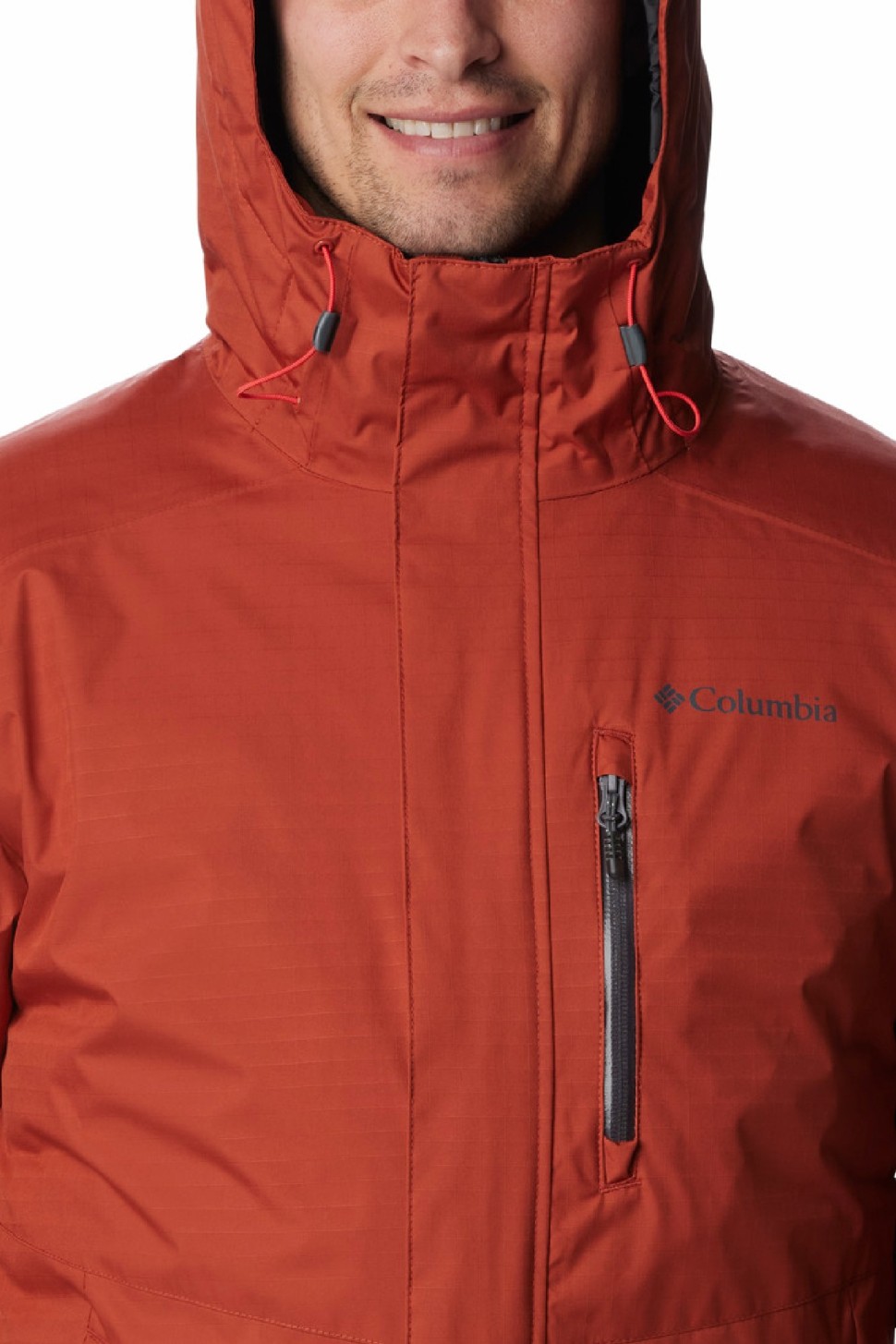 Куртка чоловіча Columbia Oak Harbor™ Insulated Jacket червона 1958661-849 — фото 3
