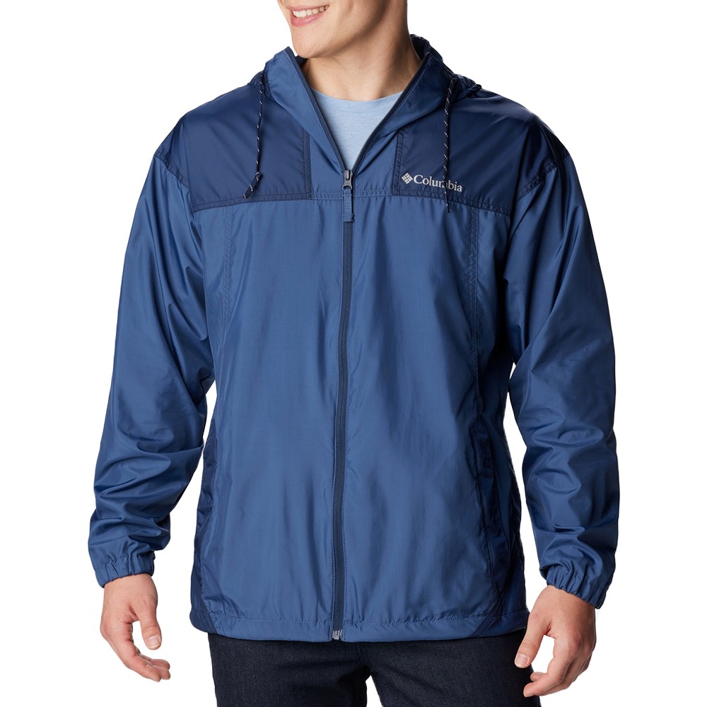 Вітрівка чоловіча Columbia FLASH CHALLENGER™ WINDBREAKER синя 1988731-479 изображение 1