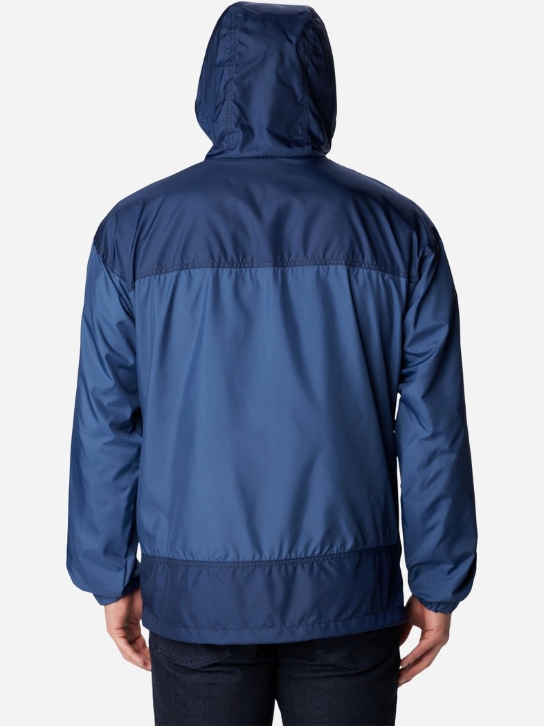 Вітрівка чоловіча Columbia FLASH CHALLENGER™ WINDBREAKER синя 1988731-479 изображение 3