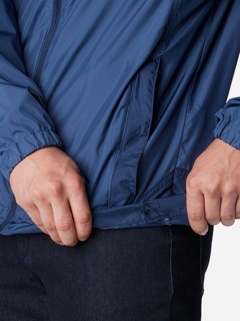Вітрівка чоловіча Columbia FLASH CHALLENGER™ WINDBREAKER синя 1988731-479 изображение 5