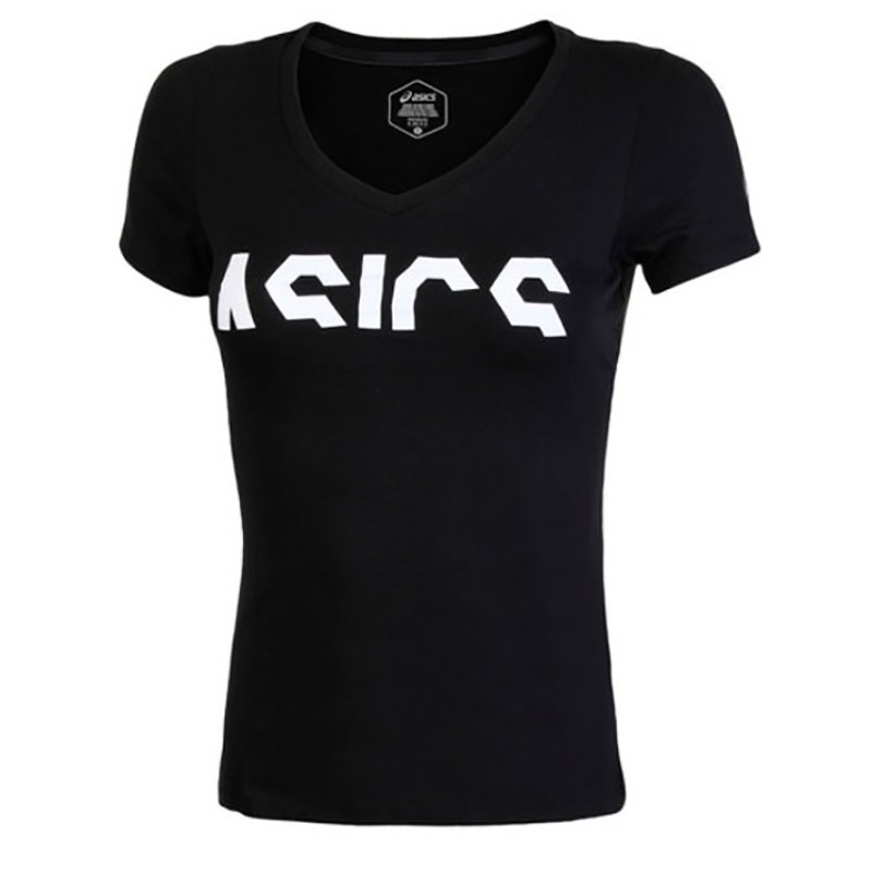 Футболка жіноча Asics ESNT GPX SS TOP чорна 2032A283-001  изображение 1