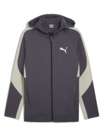 Толстовка чоловіча Puma EVOSTRIPE Full-Zip Hoodie DK сіра 68170069 изображение 2