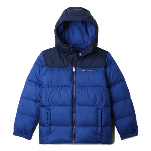 Куртка дитяча Columbia PUFFECT™ HOODED JACKET темно-синя 2096271-433 — фото 1