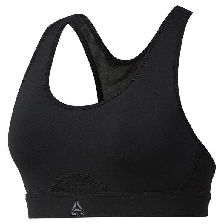Бра спортивный Reebok Hero Power черный DU4453 изображение 1