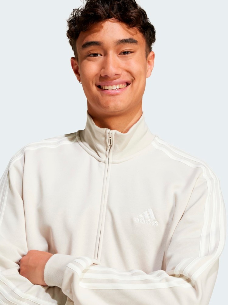 Костюм мужской Adidas M 3S FT TT TS молочный IY6653 изображение 4