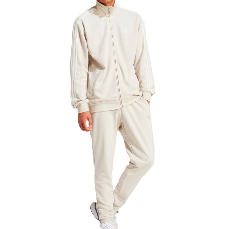 Костюм чоловічий Adidas M 3S FT TT TS молочний IY6653