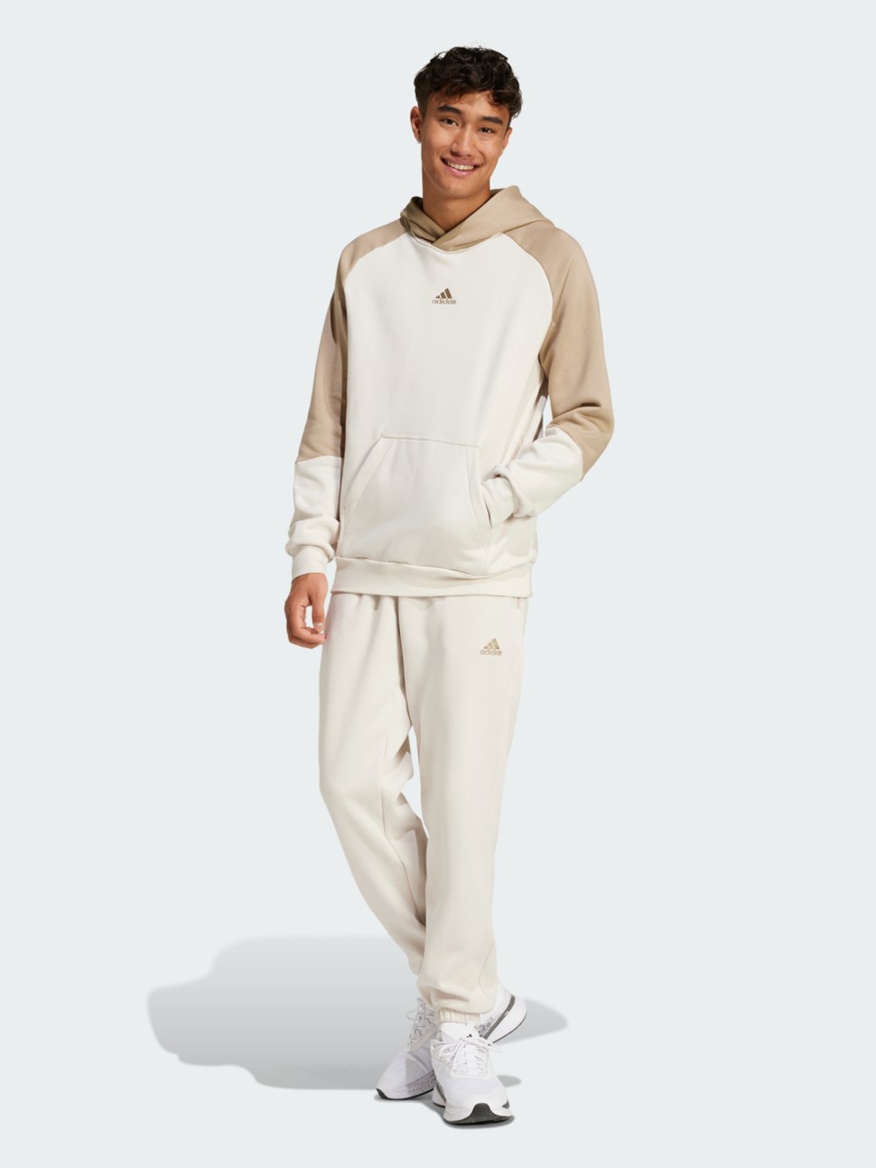 Костюм чоловічий Adidas M FL CB TS бежевий IY6671 — фото 2