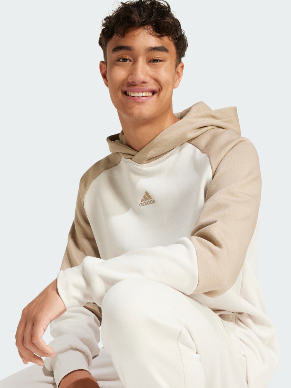 Костюм чоловічий Adidas M FL CB TS бежевий IY6671 — фото 5