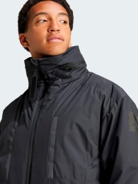Куртка чоловіча Adidas MYSHELTER INS J чорна IS9051 изображение 5
