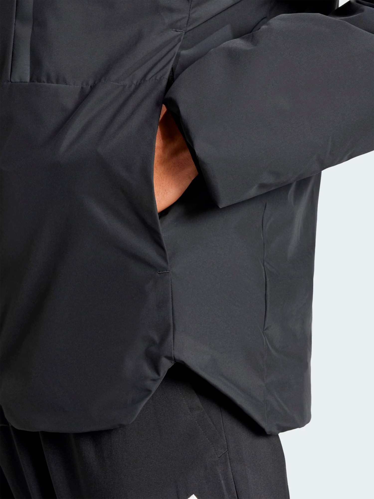 Куртка мужская Adidas MYSHELTER INS J черная IS9051 изображение 6