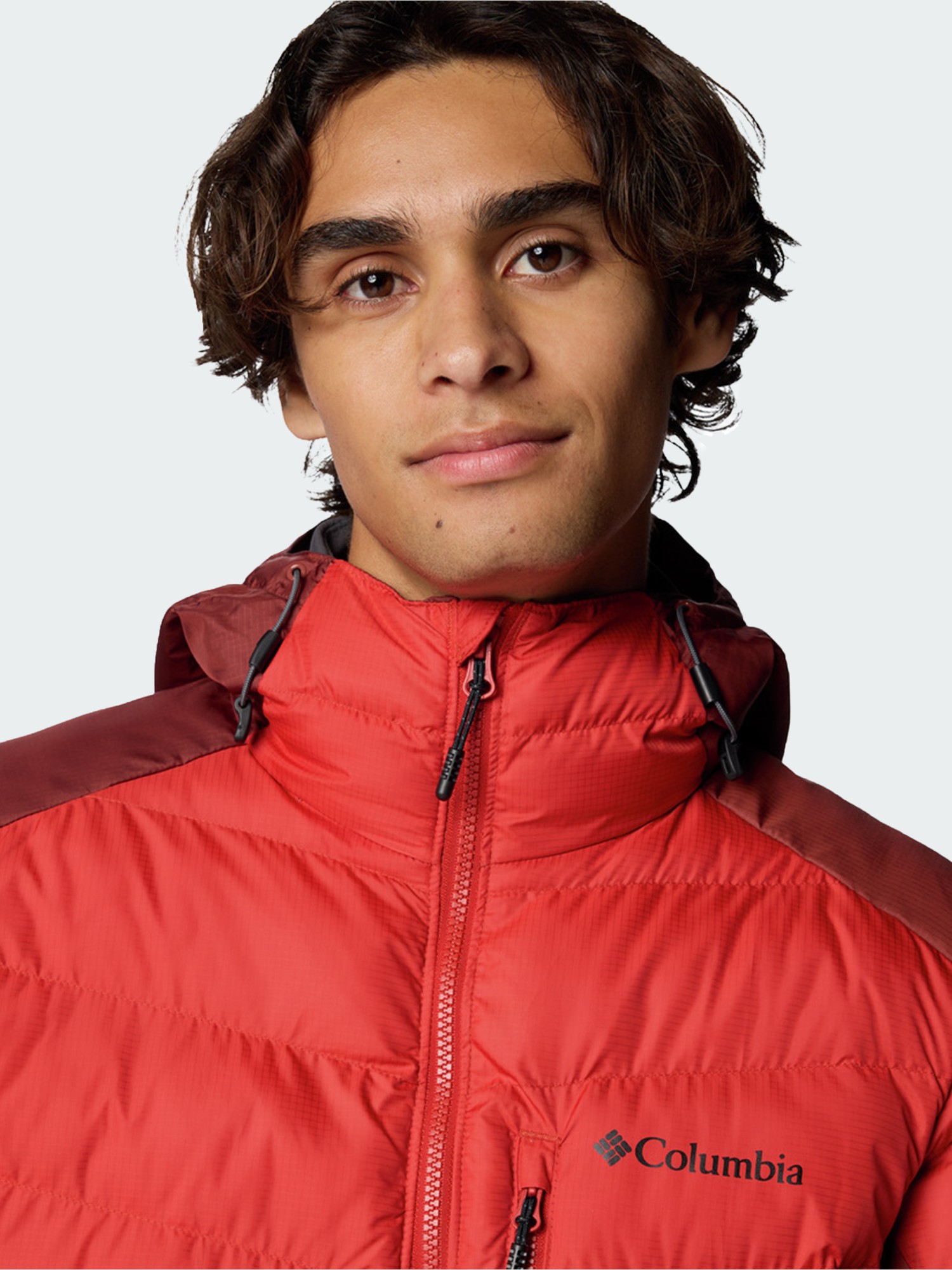 Куртка мужская Columbia LABYRINTH LOOP™ II HOODED JACKET красная 2085291-698 изображение 9