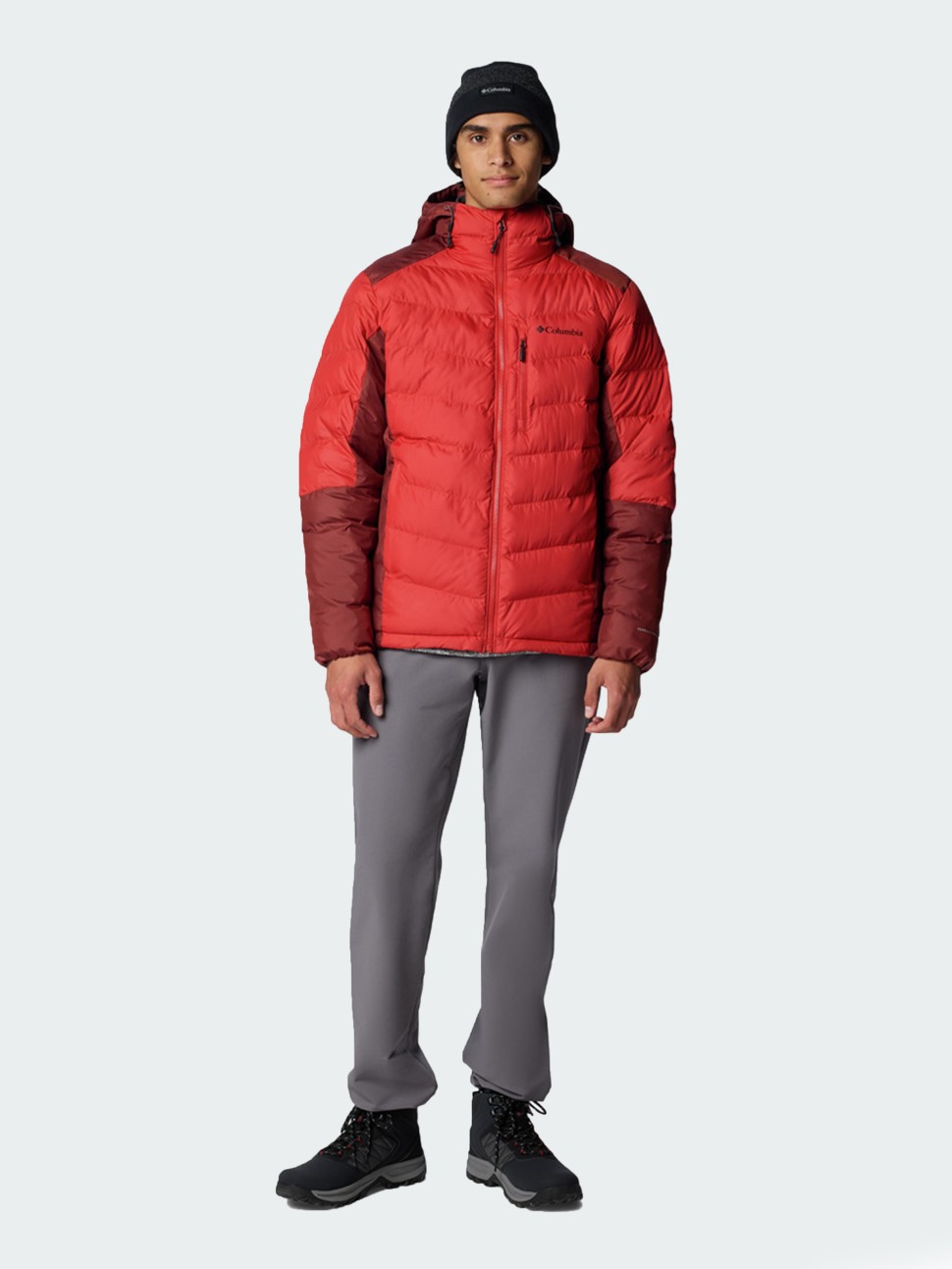 Куртка чоловіча Columbia LABYRINTH LOOP™ II HOODED JACKET червона 2085291-698 — фото 10