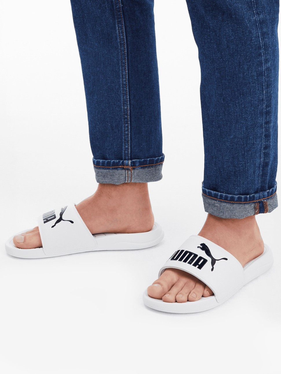 Пляжне взуття жіноче Puma Popcat 20 біле 37227902 — фото 7