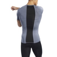 Футболка чоловіча Reebok Wor Ss Comp сіра FP9119 изображение 2