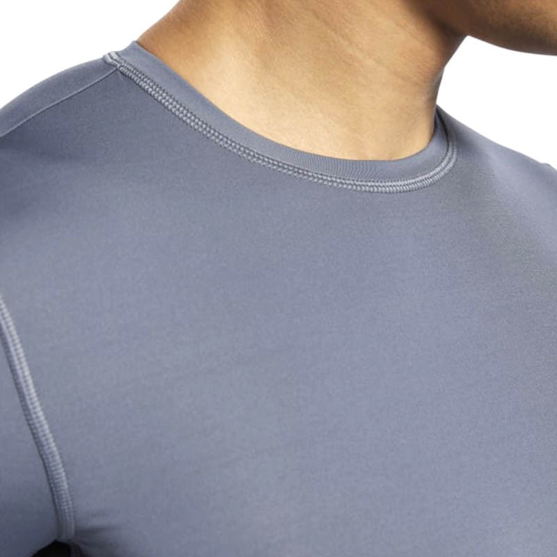 Футболка мужская Reebok Wor Ss Comp серая FP9119 изображение 3