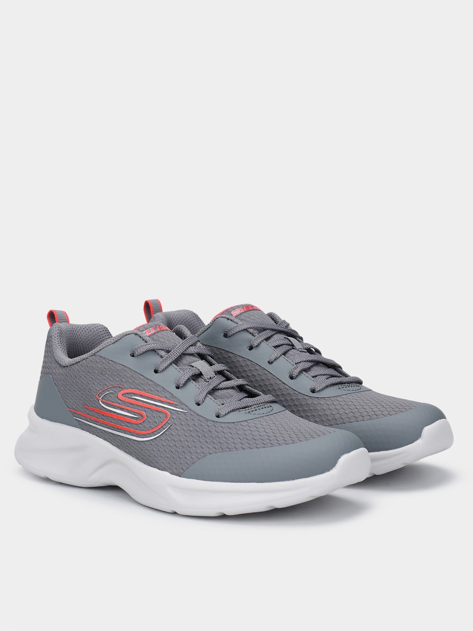 Кросівки дитячі Skechers DYNAMATIC сірі 405113L CCRD — фото 3