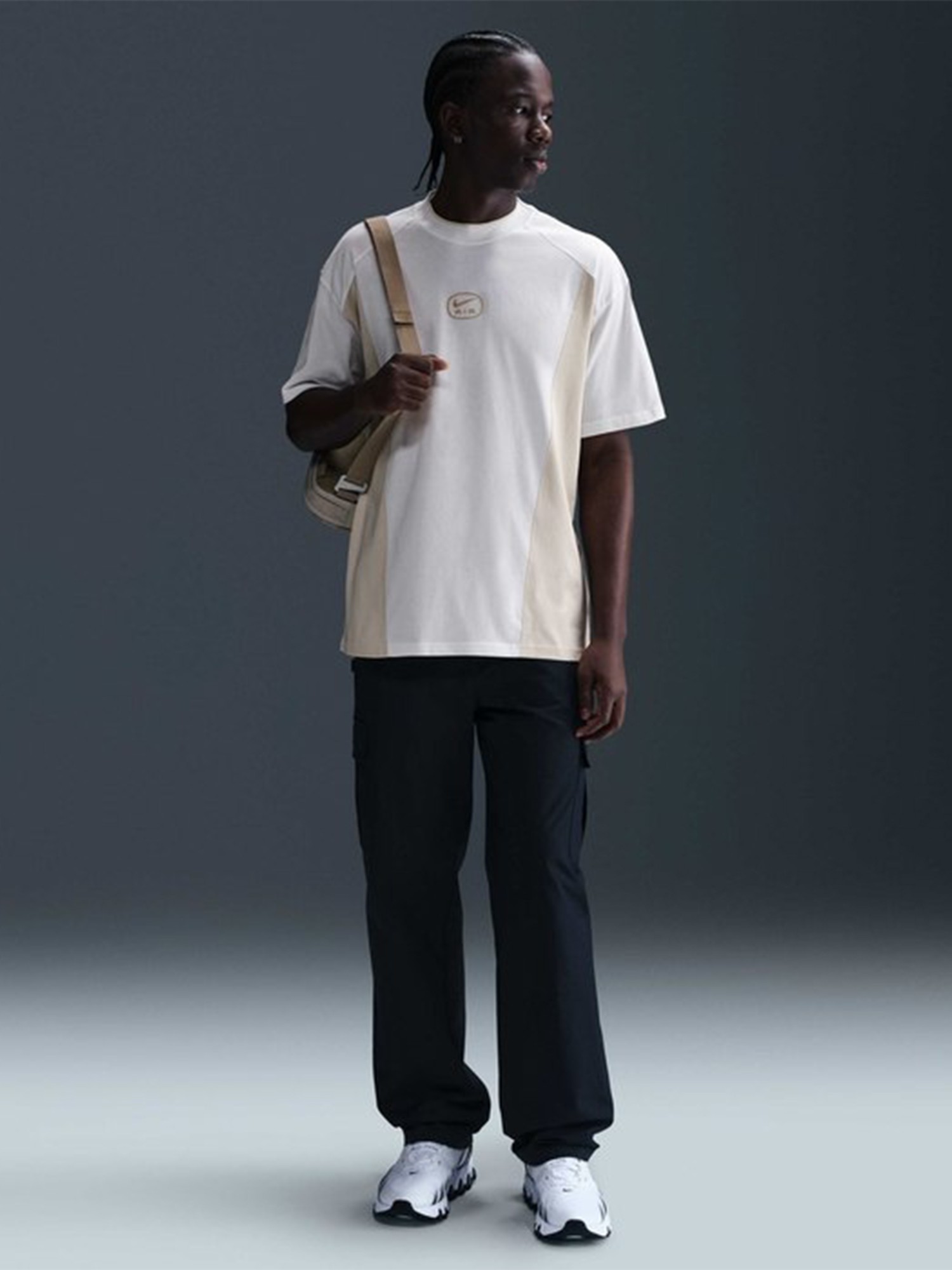 Футболка чоловіча Nike M NSW SW AIR L FIT TOP біла HM0182-101 изображение 2