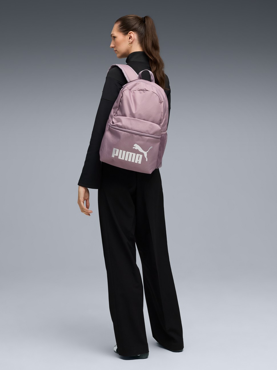 Рюкзак жіночий Puma PHASE Backpack фіолетовий 09116423 — фото 6