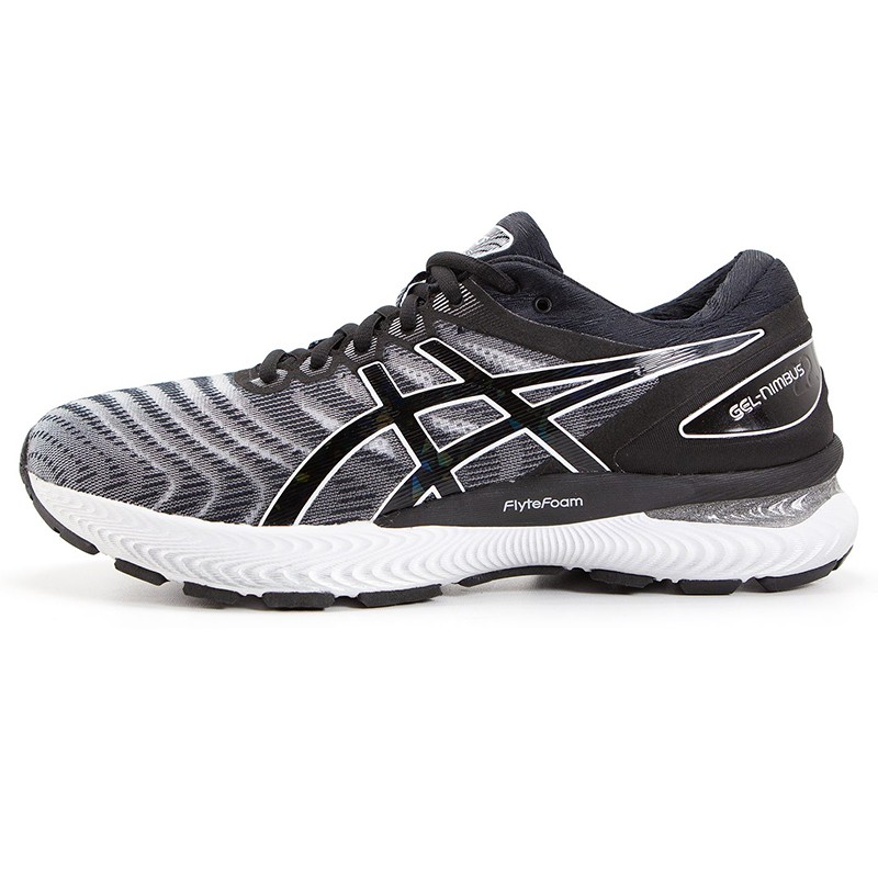 Кроссовки мужские Asics GEL-NIMBUS 22 (WIDE) серые 1011A685-100 — фото 4