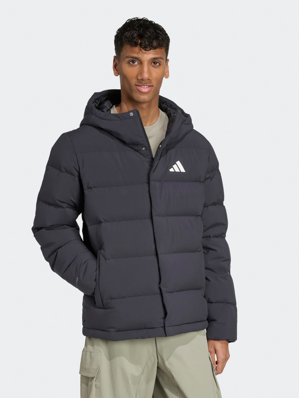 Куртка чоловіча Adidas HELIONIC HD JKT чорна JN2099 — фото 4