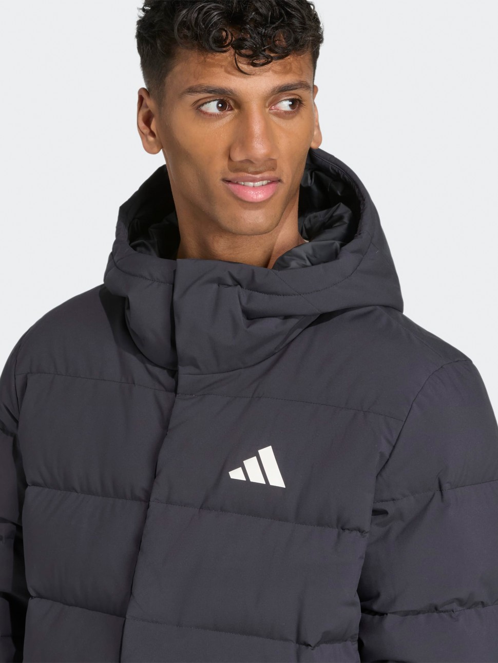 Куртка чоловіча Adidas HELIONIC HD JKT чорна JN2099 — фото 5