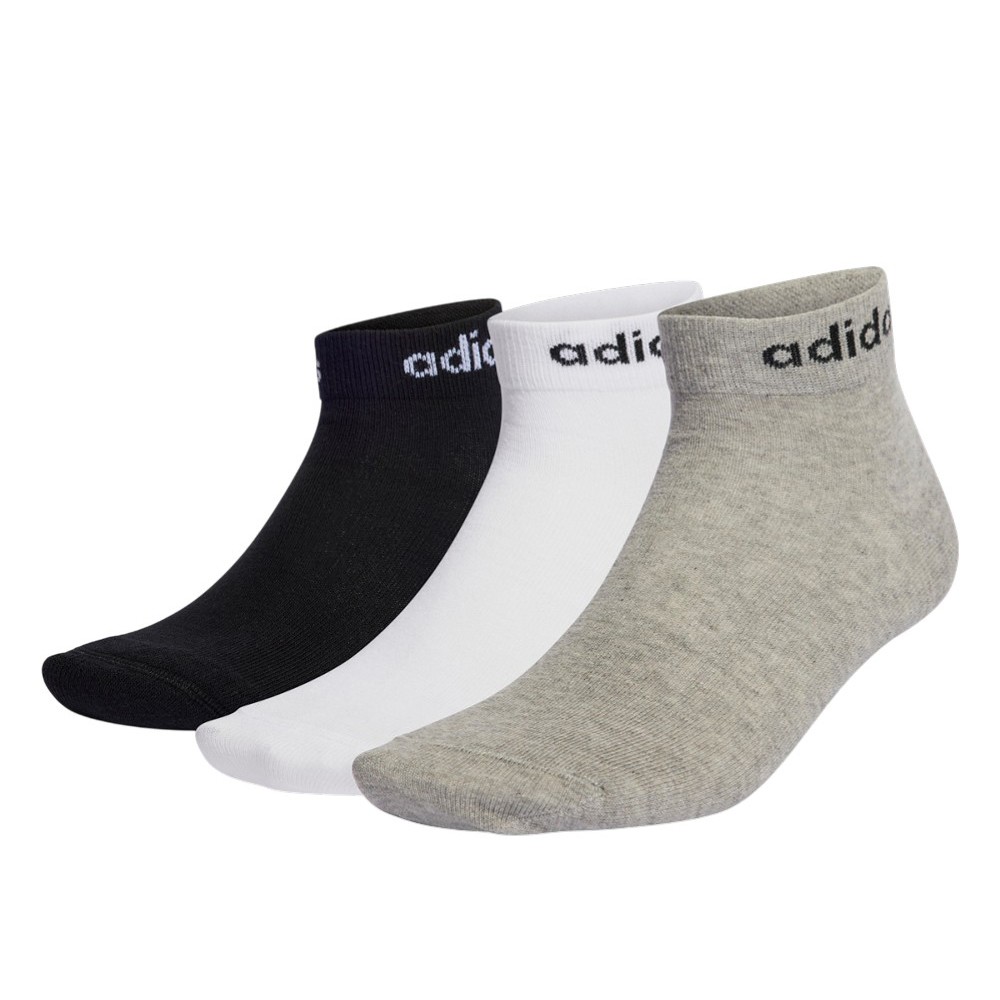 Носки Adidas T LIN ANKLE 3P мультицвет IC1306