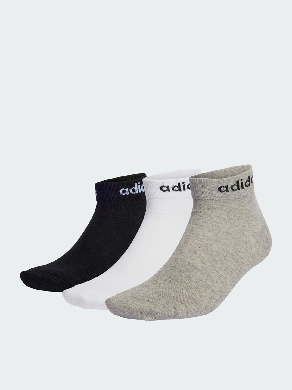 Шкарпетки Adidas T LIN ANKLE 3P мультиколір IC1306 — фото 2