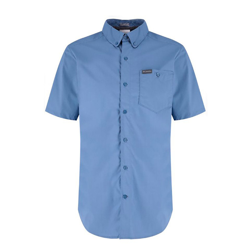 Рубашка мужская Columbia Brentyn Trail ™ II SS синяя 1883522-449 изображение 1