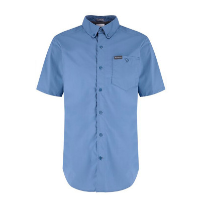 Рубашка мужская Columbia Brentyn Trail ™ II SS синяя 1883522-449
