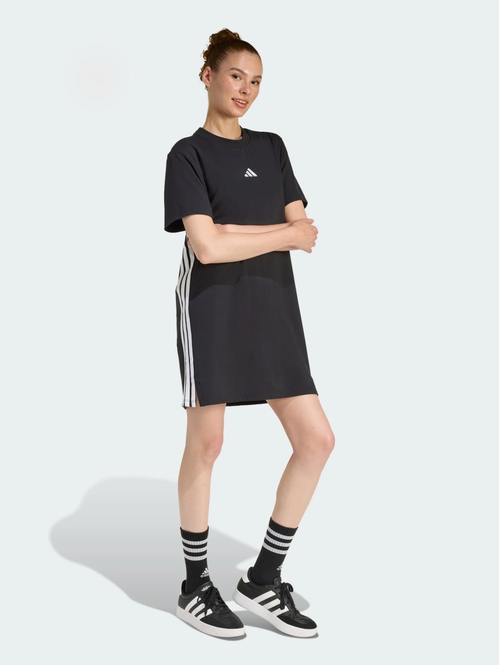 Сукня жіноча Adidas W 3S T DRE чорна KC4818 — фото 6